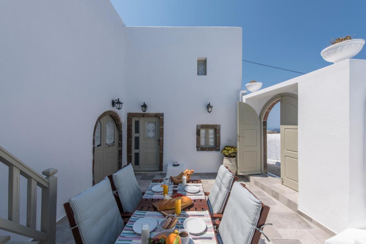 Villa Santorini 180 Degrees Pyrgos Kallistis Exterior foto