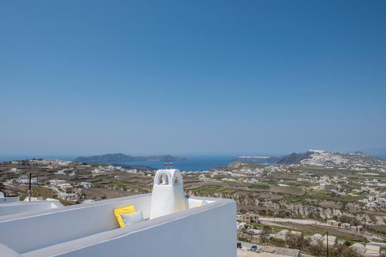 Villa Santorini 180 Degrees Pyrgos Kallistis Exterior foto
