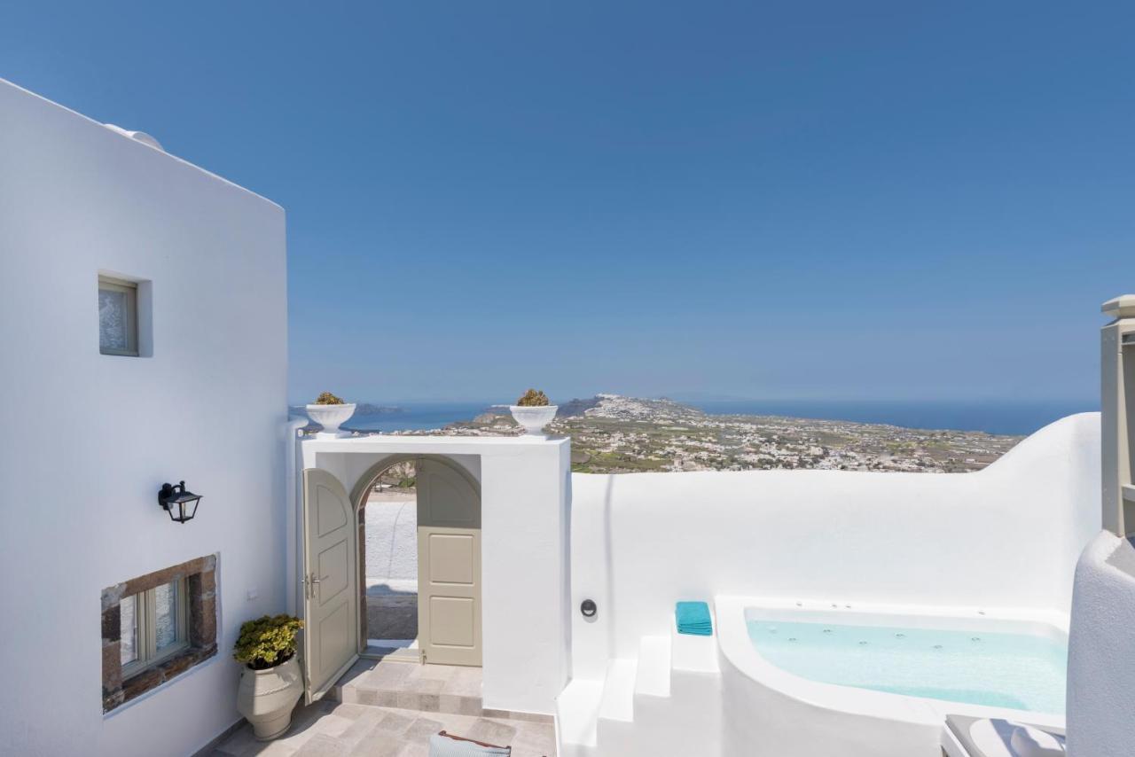 Villa Santorini 180 Degrees Pyrgos Kallistis Exterior foto