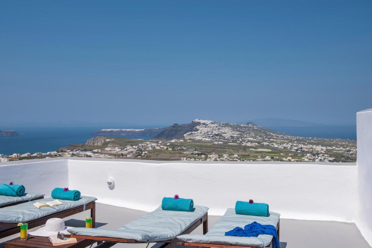 Villa Santorini 180 Degrees Pyrgos Kallistis Exterior foto