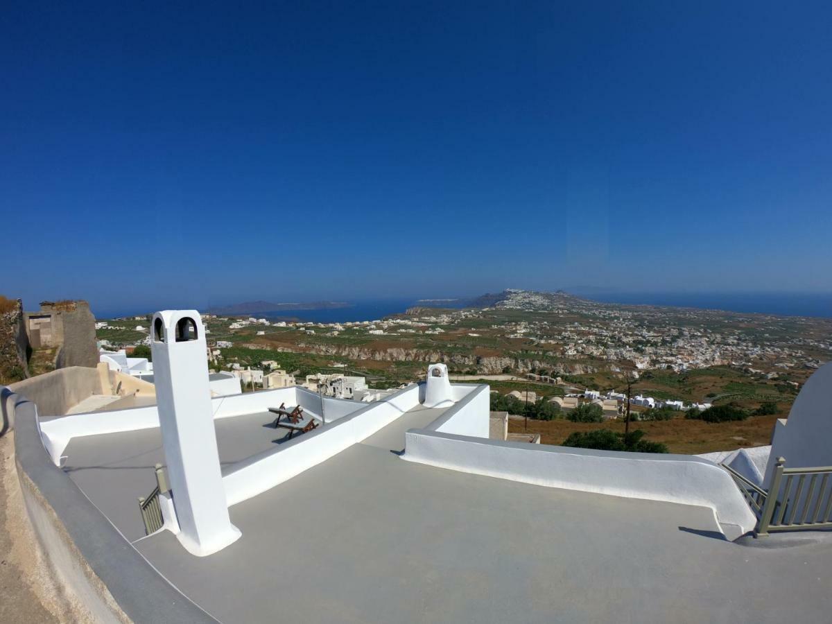 Villa Santorini 180 Degrees Pyrgos Kallistis Exterior foto